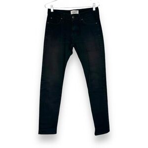 Naked & Famous Skinny Guy Black Stretch Twill Denim Jeans 31